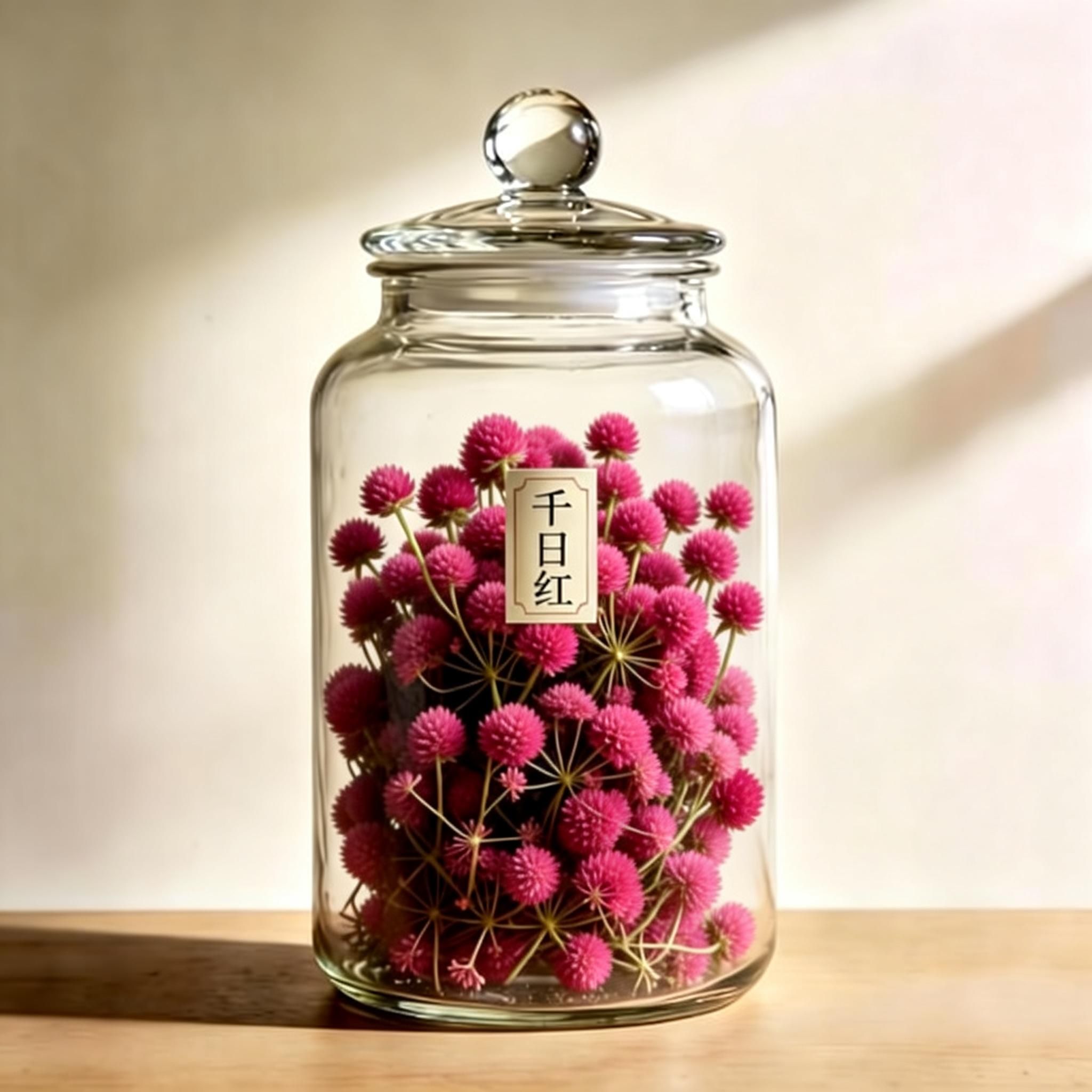 Gomphrena globosa herbal material