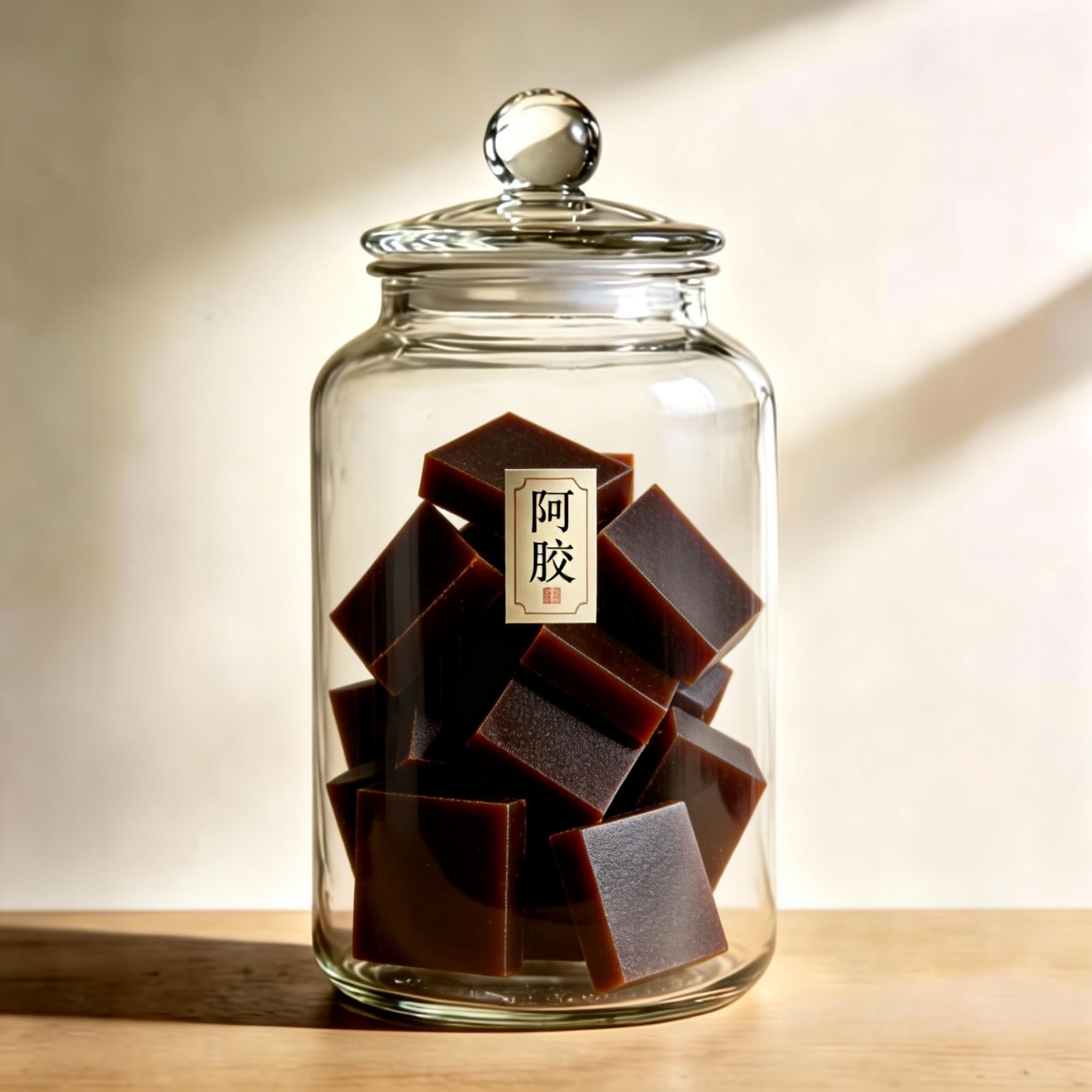 阿胶 Donkey-Hideglue