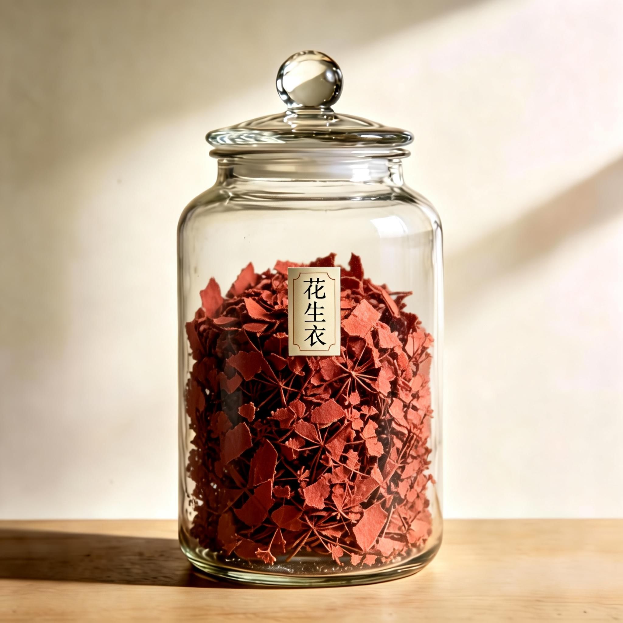 花生衣 Semino-dermis Arachidis