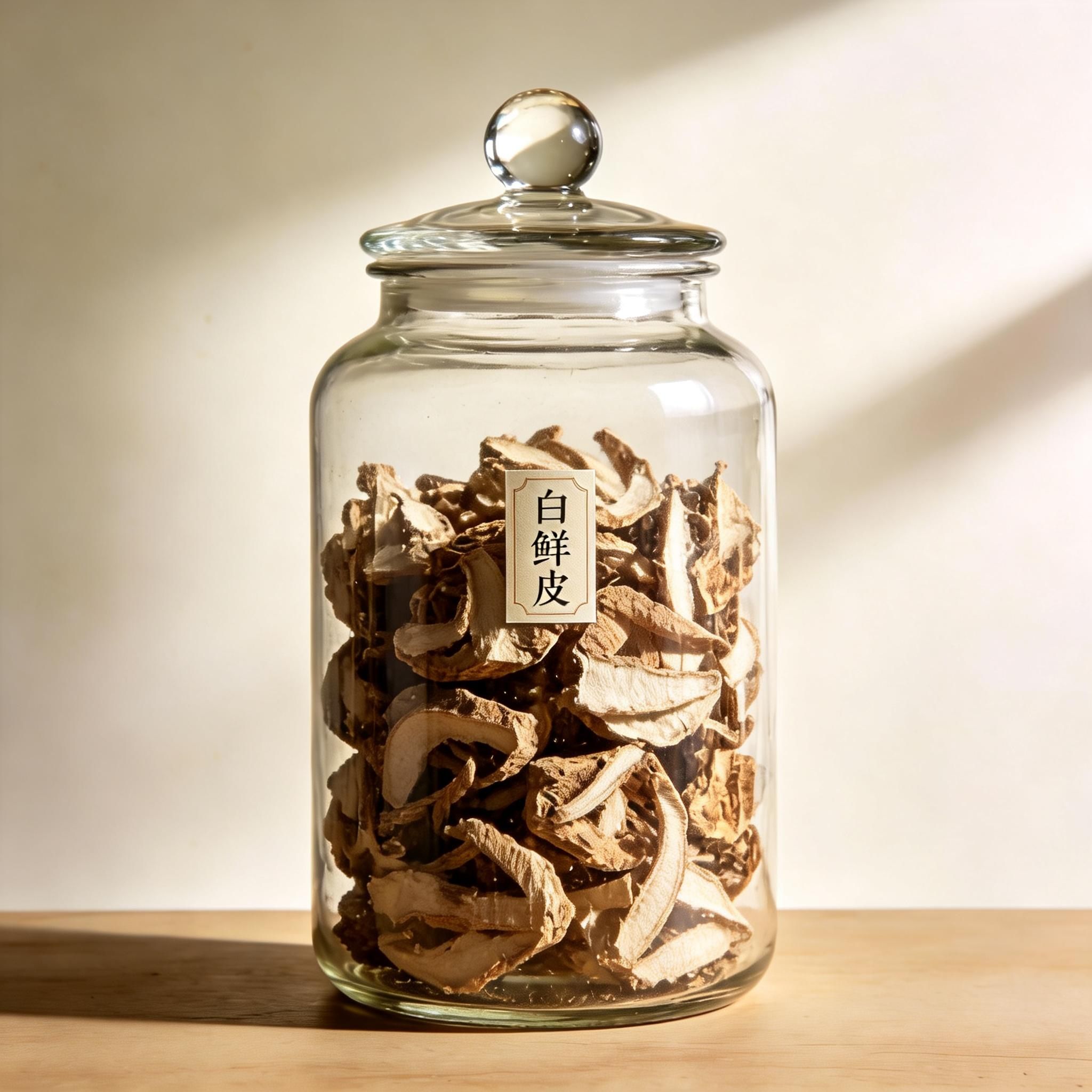 白鲜皮 Densefruit Pittany Root-bark