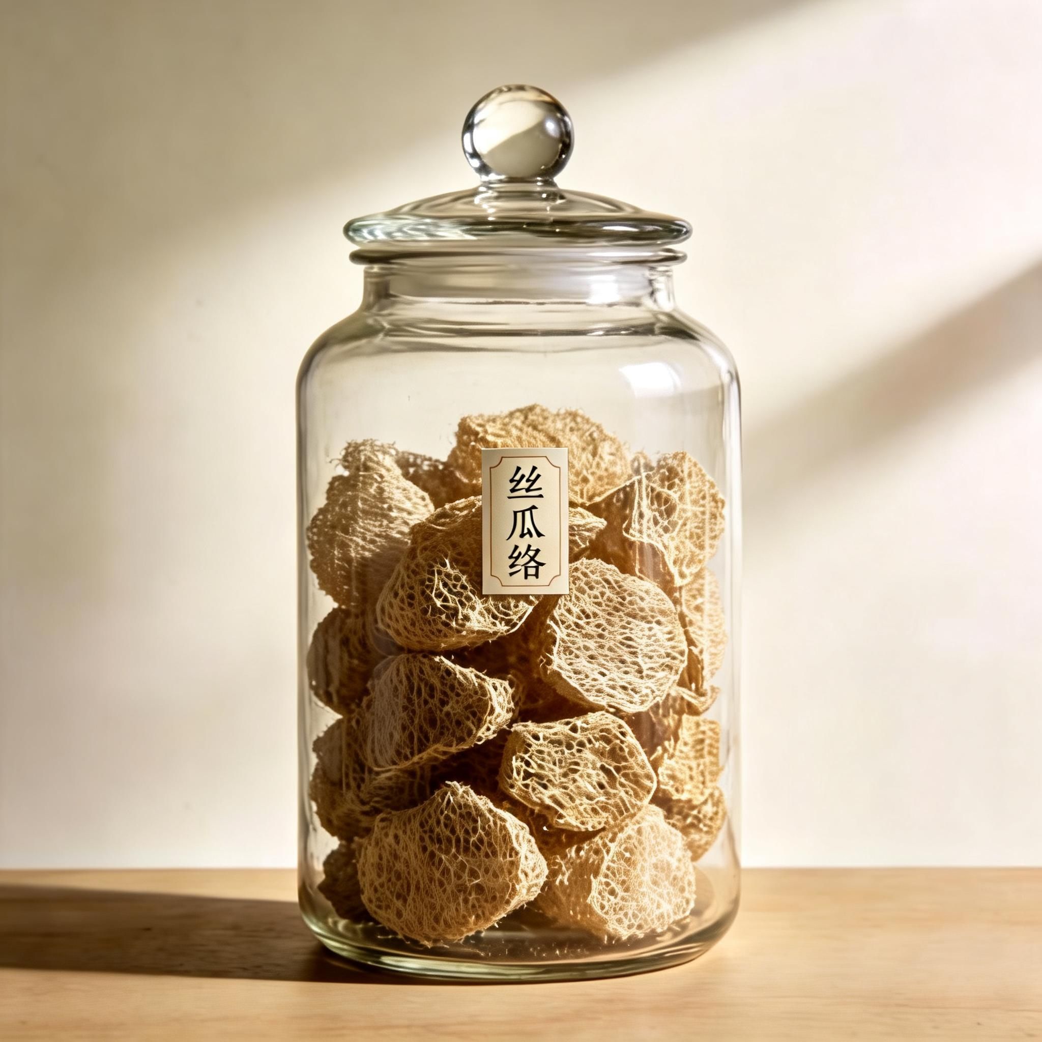 丝瓜络 Vegetable Sponge of Luffa